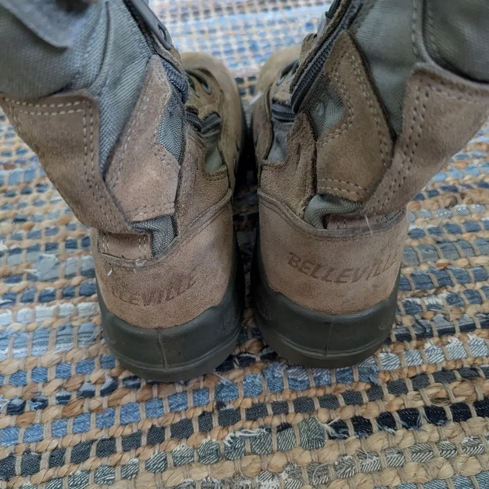 Belleville Waterproof Assault Flight Boot C793 Men's 5 USAF Aviator Boots Gorete